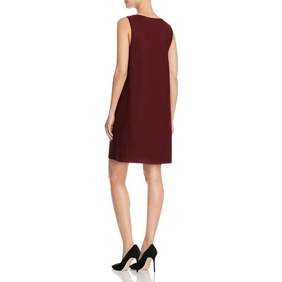 NWT Theory Kestel df Saxton Red Sleeveless Shift Dress $365 - Picture 7 of 7